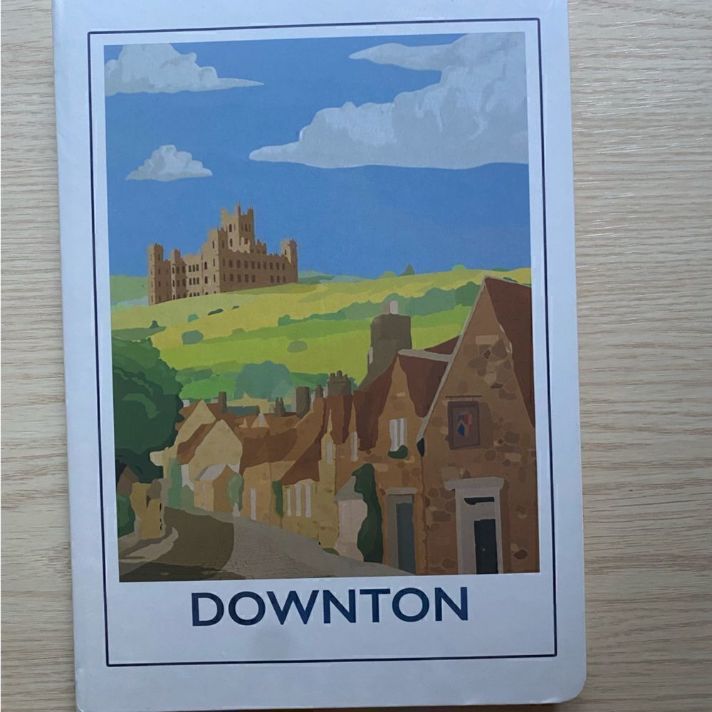 Downton Abbey Notebook 